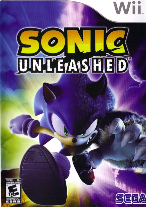 Sonic Unleashed box art for Wii